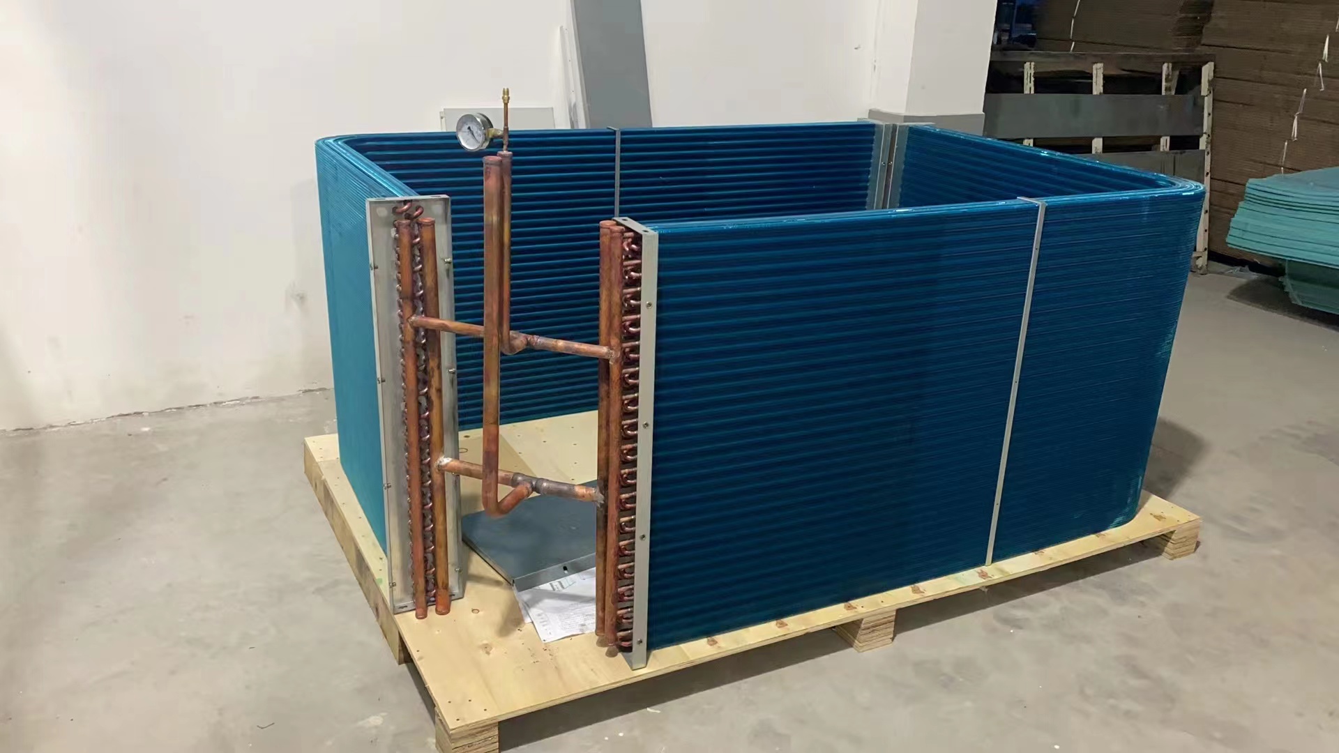 Central air-conditioning heat exchanger5