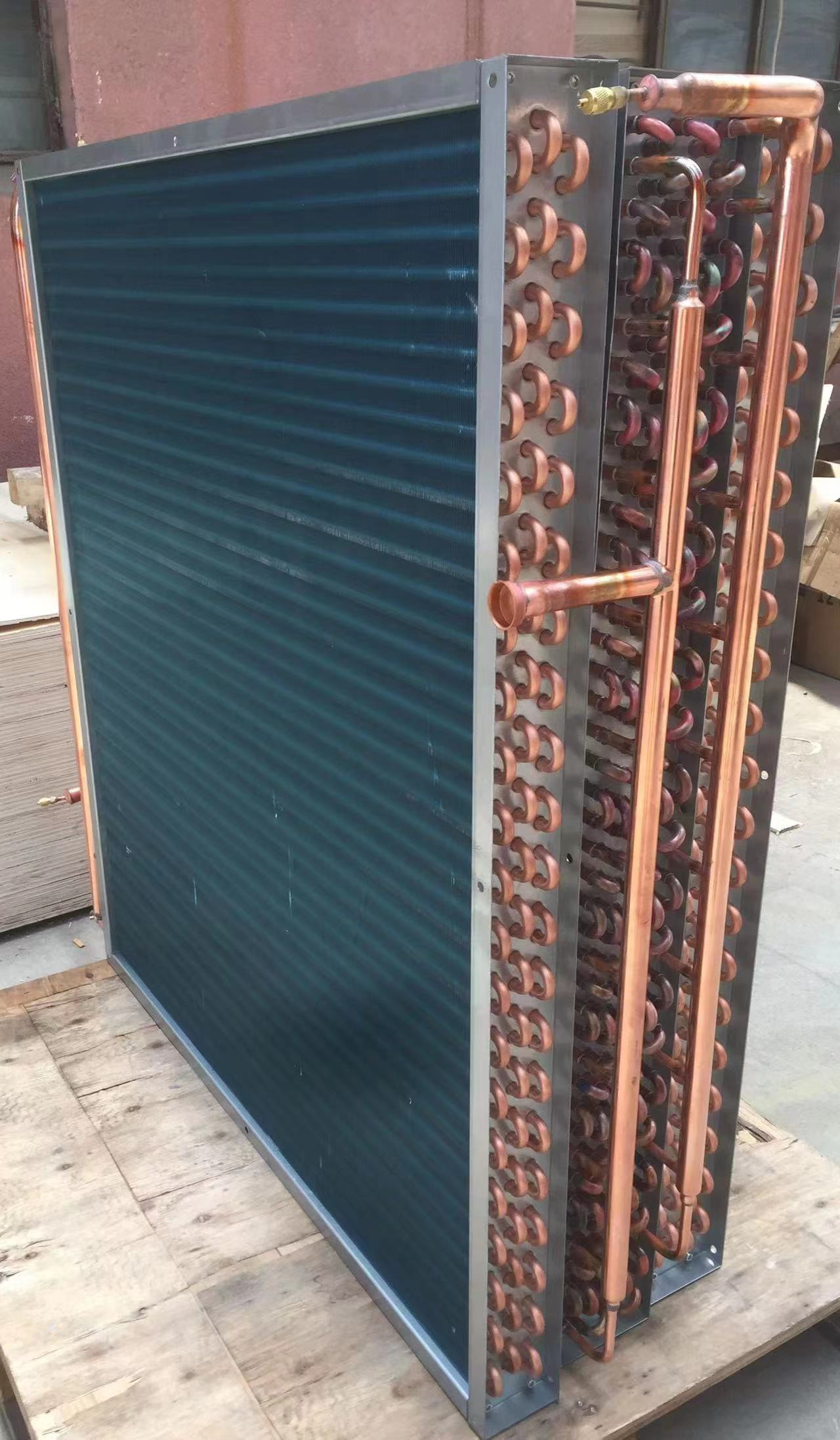 Central air-conditioning heat exchanger